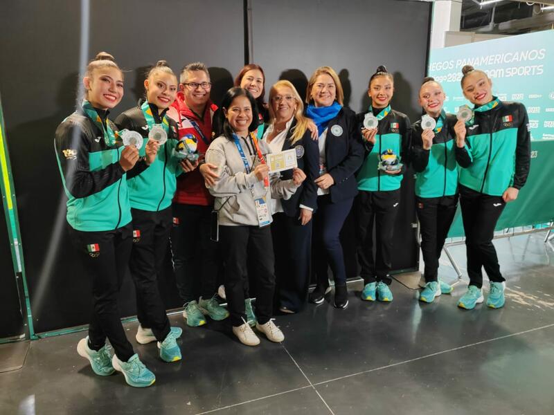 Histórico pase olímpico México se lleva la plata en gimnasia rítmica y