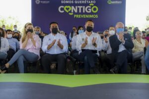 Luis Nava presentó el programa Somos Querétaro, Contigo Prevenimos