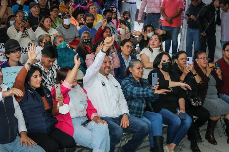 Roberto Cabrera concluye actividades de Primer Informe de Gobierno en zona oriente de SJR