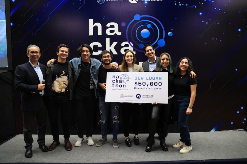 SEJUVE entregó más de 200 mil pesos a ganadores del Hackathon Digital