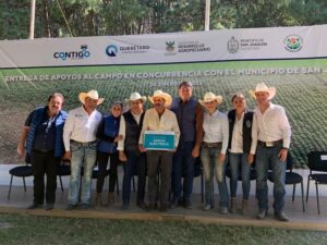 SEDEA entregó apoyos del Programa Impulso al Desarrollo Rural en San Joaquín