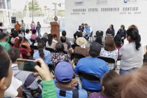 Anuncia Lupita Murguía el programa Condominio Contigo 2023