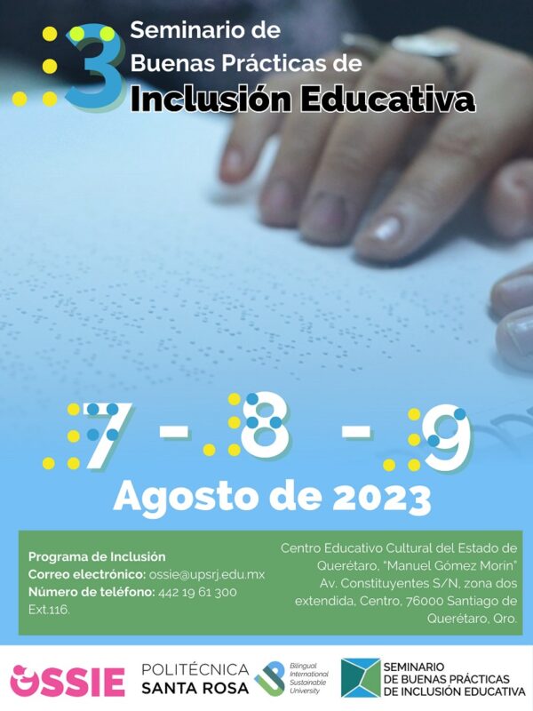 UPSRJ promueve educacion inclusiva con Tercer Seminario de Buenas Practicas de Inclusion Educativa 2