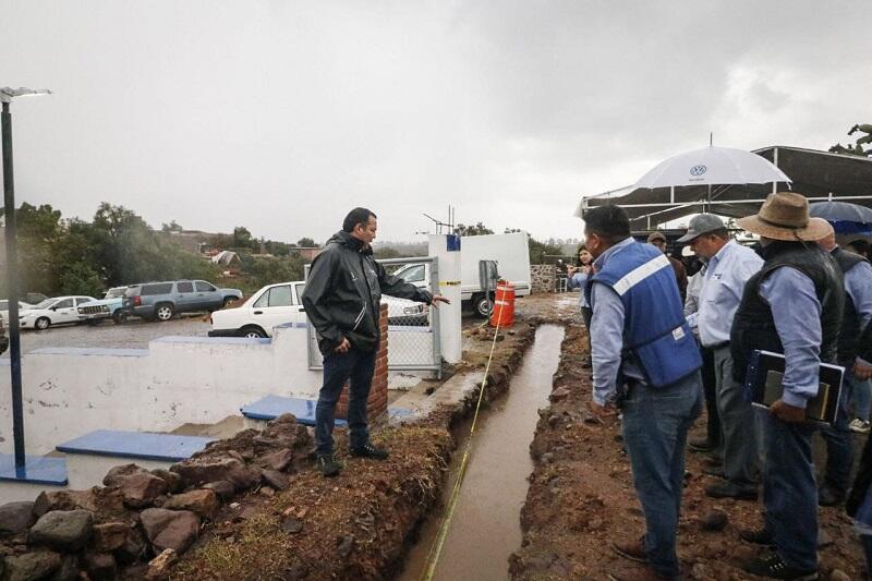 La comunidad de El Sitio se beneficiará con una inversión de 864 mil pesos para optimizar la distribución de agua potable.