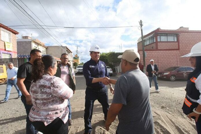 Roberto Cabrera invierte 8.5 mdp en rehabilitación de vialidades en el municipio