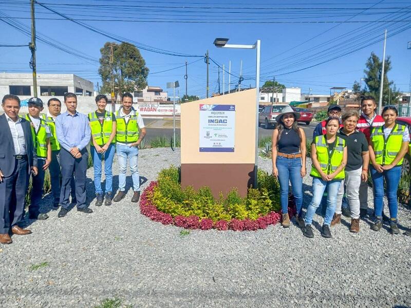 Avenida Lomas del Pedregoso resplandece con nuevo rostro sustentable