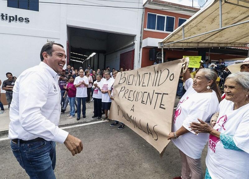 Rehabilitación de calle en Palmillas finaliza con inversión de 2.3 millones de pesos