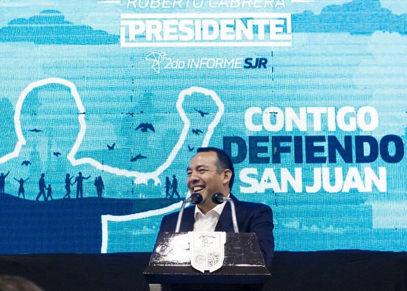 Roberto Cabrera presentó su Segundo Informe de Gobierno durante reunión con mujeres sanjuanenses