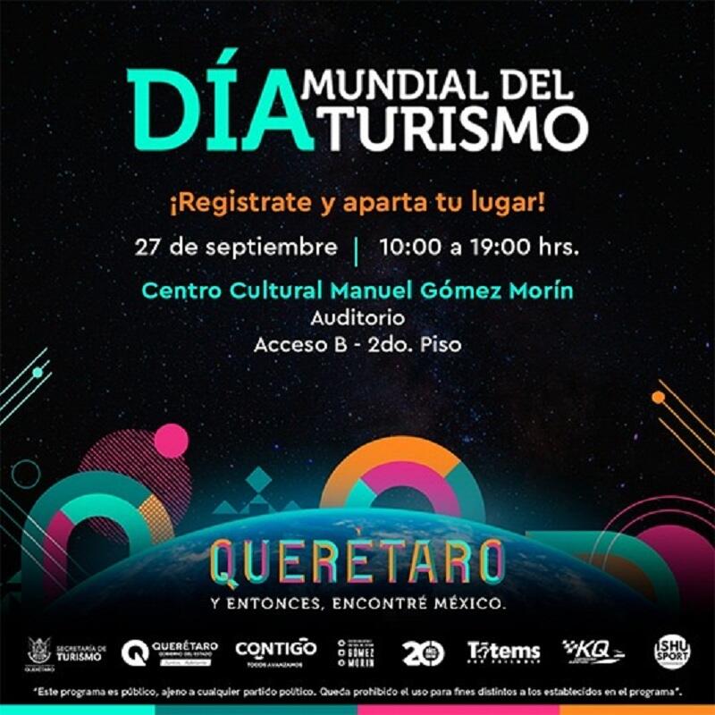 SECTUR Querétaro organiza jornada por el Día Mundial del Turismo