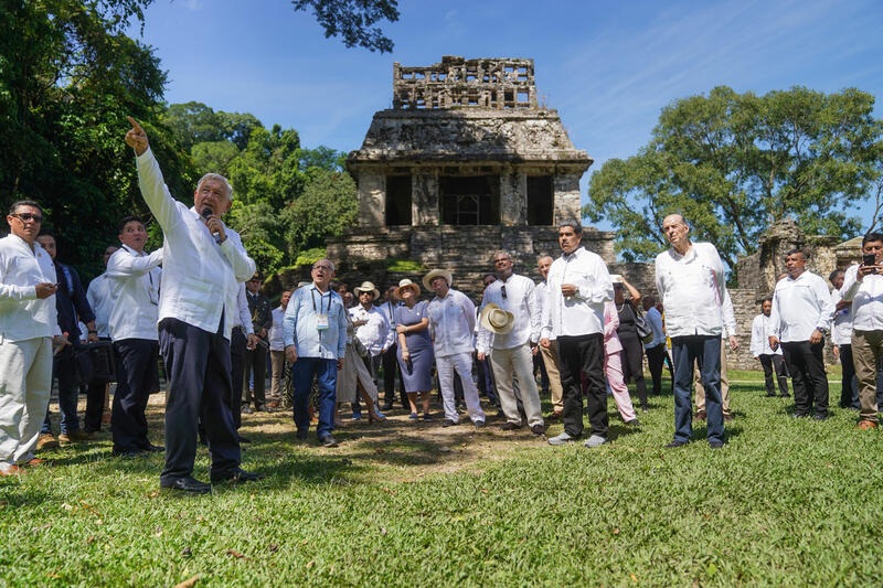 2023 10 22 Encuentro por una vecindad fraterna y con bienestar Recorrido Palenque 16