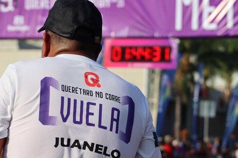 Éxito rotundo en el Querétaro Maratón 2023 con multitudinaria participación