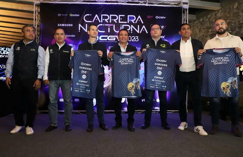 Municipio de Querétaro da detalles de la Carrera Nocturna CGV 2023