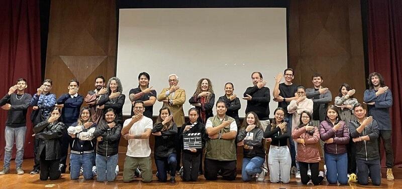 SECULT inicia curso cinematográfico especializado para comunidad sorda