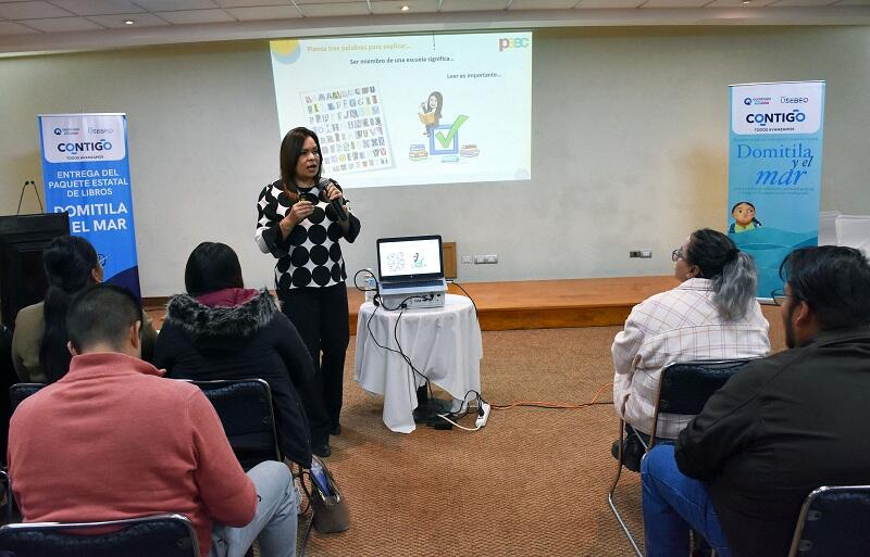 USEBEQ fortalece la Lectoescritura en escuelas de Querétaro