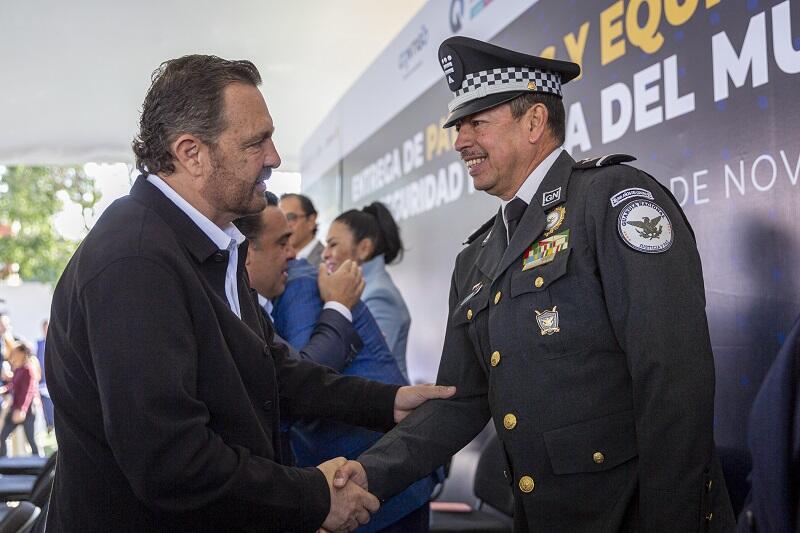 Mauricio Kuri Celebra Impulso de Seguridad con Nuevo Equipamiento para la Policía de Querétaro