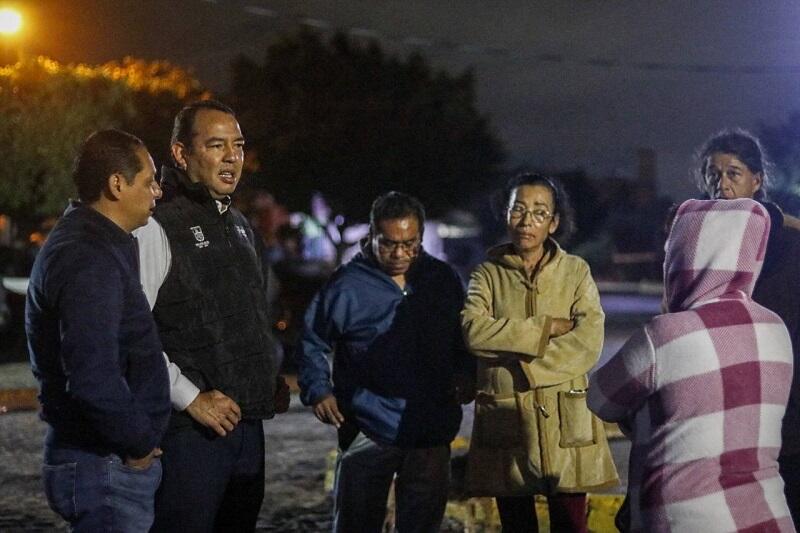 Refuerzan alumbrado y limpieza en parque de Sagrado Corazón, San Juan del Río