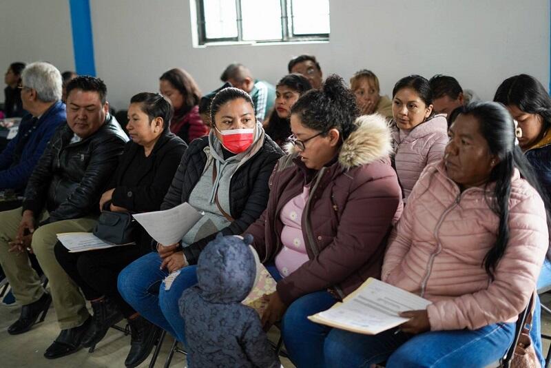 Santa Bárbara La Cueva recibe atención directa en Martes Ciudadano