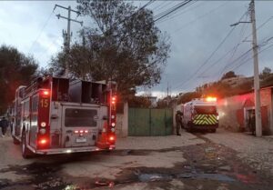 Explosión en casa por almacenamiento ilegal de pirotecnia en Epigmenio González