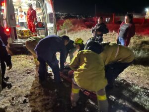 Exitoso operativo de rescate de ciclista en Cerro de La Venta, SJR