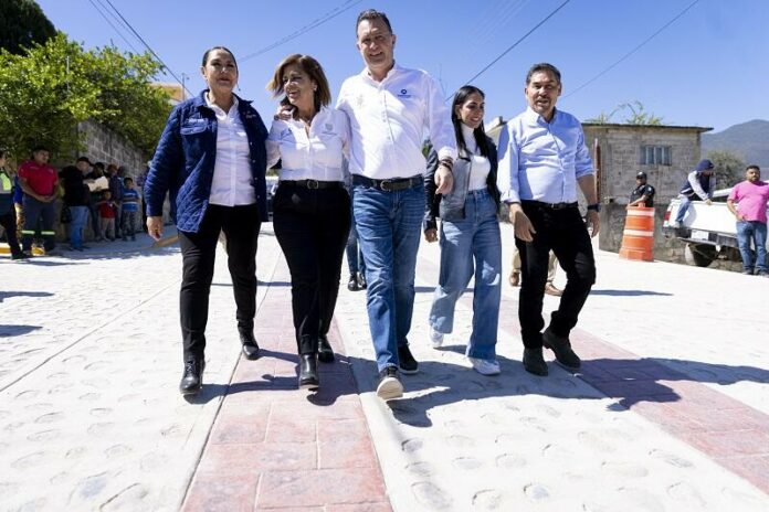 Gobernador Mauricio Kuri lleva obras clave a Arroyo Seco