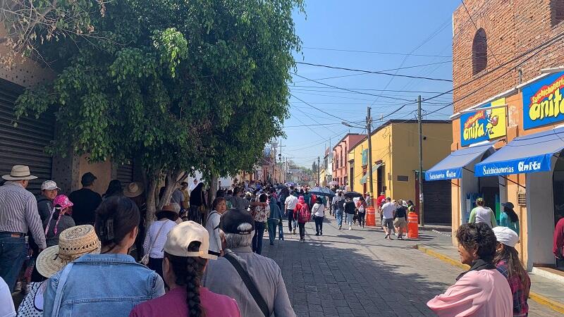 Se realiza tradicional Viacrucis en el Centro de San Juan del Río