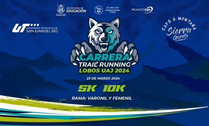 UTSJR prepara carrera Trail Running Lobos en Jalpan de Serra