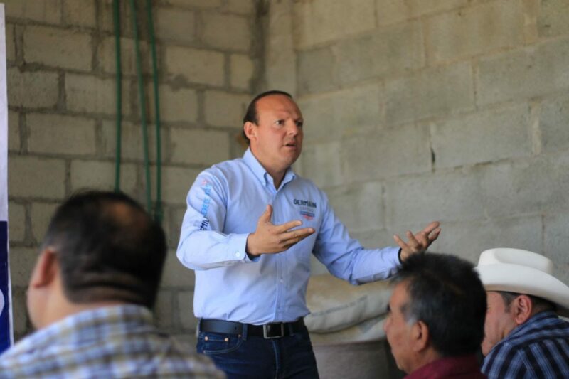 Germaín Garfias promete proteger las áreas naturales de Amealco