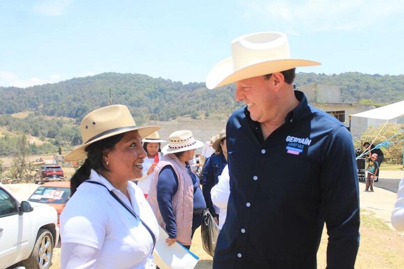 Unidad y colaboración, claves durante la campaña de Germaín Garfias por Amealco