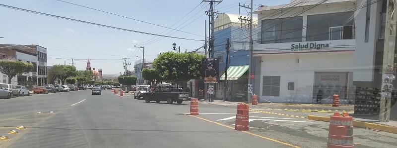 Renovacion de Avenida Juarez en San Juan del Rio 1