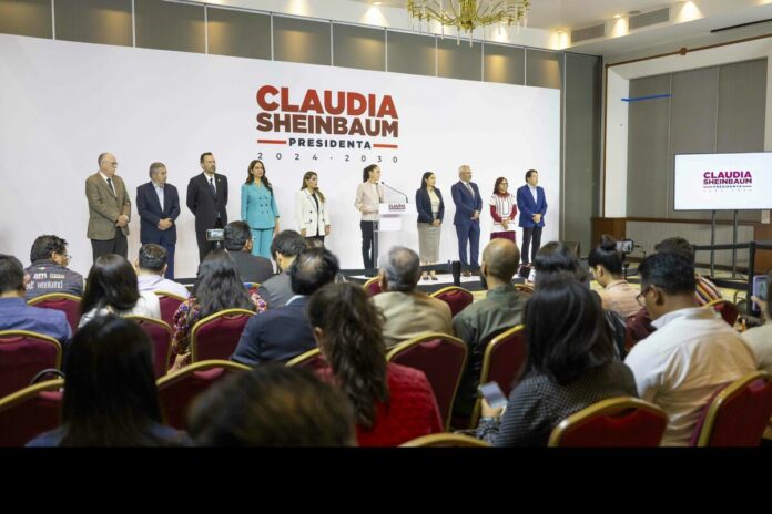 Gobernador de Querétaro presenta proyectos prioritarios a Presidenta electa