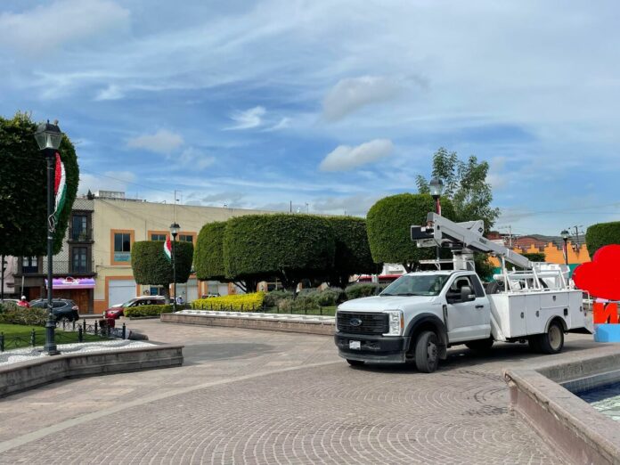 Todo listo para que San Juan del Río festeje las Fiestas Patrias