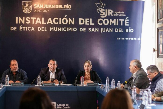 Instalan Comité de Ética en San Juan del Río para fortalecer integridad en el servicio público