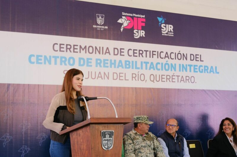 Otorgan a CRI San Juan del Río el certificado como Espacio 100 % Libre de Humo de Tabaco y Entorno Laboral Saludable