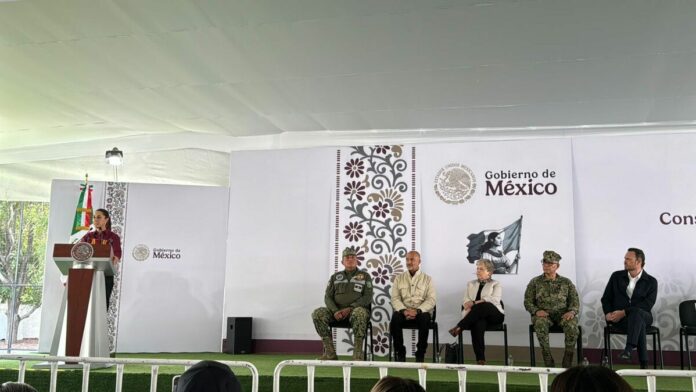 Presidenta Claudia Sheinbaum da banderazo de inicio a los trabajos del Tren México-Querétaro