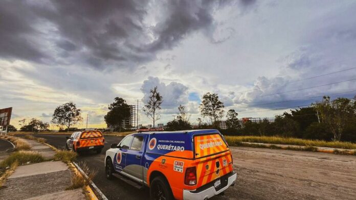 Protección Civil vigila la temporada de lluvias en Querétaro sin reporte de afectaciones mayores