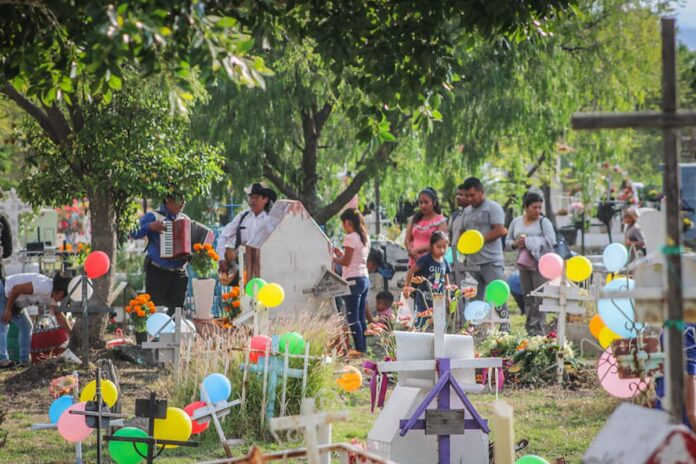 Protocolo de Municipio de Querétaro para posibles extravío de niños en panteones durante el Día de Muertos