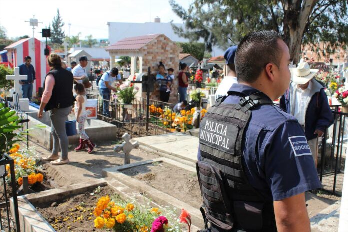 Refuerzan seguridad para Festival de Día de Muertos 2024 en San Juan del Río