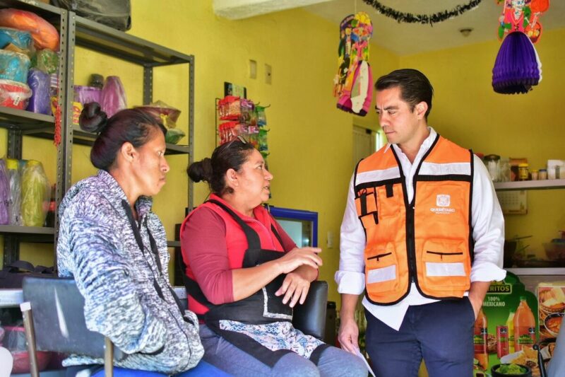 Supervisa Felifer Macías trabajos de limpieza en Santa María Magdalena