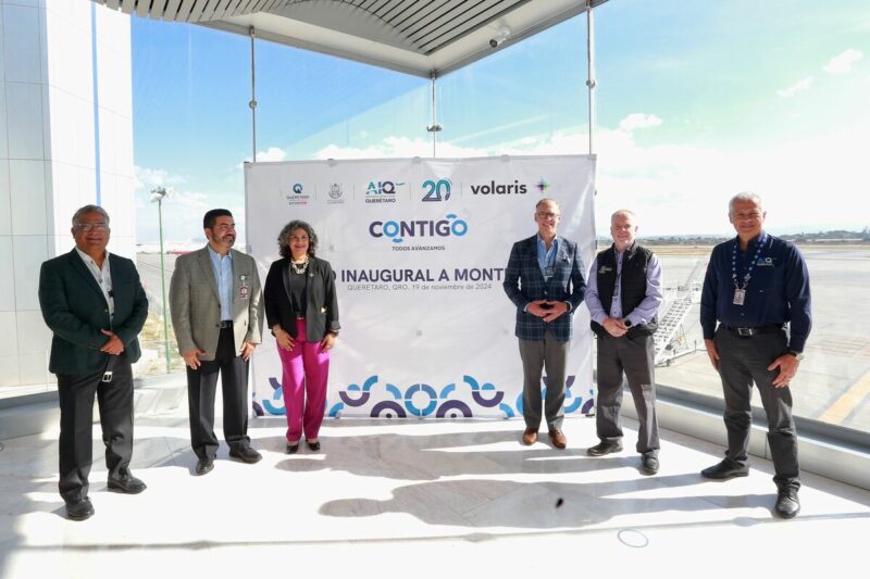 Aumenta conectividad del Aeropuerto Internacional de Querétaro con nueva ruta Querétaro-Monterrey