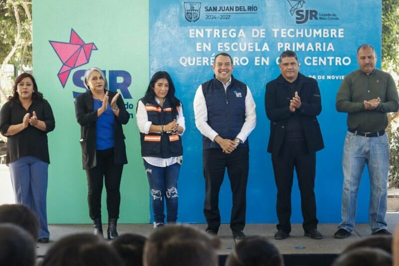 Municipio de SJR entrega cinco obras con inversión cercana a 10 mdp