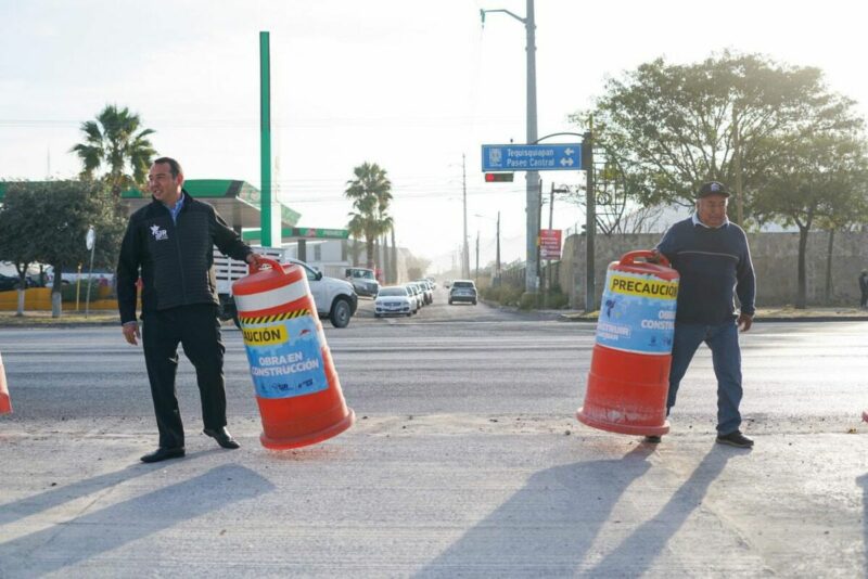 Reabren calle 8 Poniente en San Juan del Río tras rehabilitación con inversión de más de 8.5 mdp