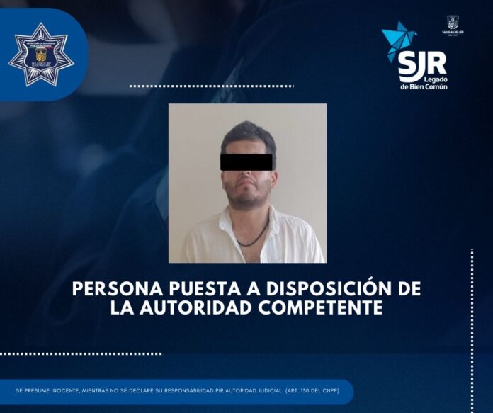 Aseguran a presunto agresor por caso de violencia familiar