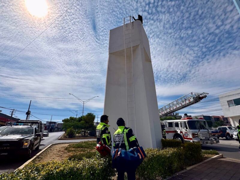 Exitoso rescate de un hombre que intentó atentar contra su vida en San Juan del Río