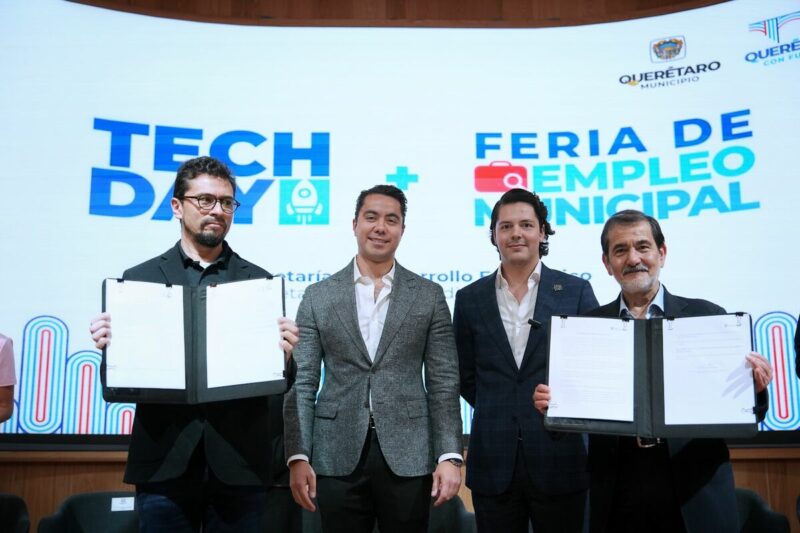 Felifer Macías impulsa el empleo con tecnología y oportunidades en Querétaro