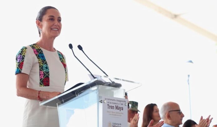 Presidenta Claudia Sheinbaum celebra primer aniversario del Tren Maya e inaugura los tramos 6 y 7