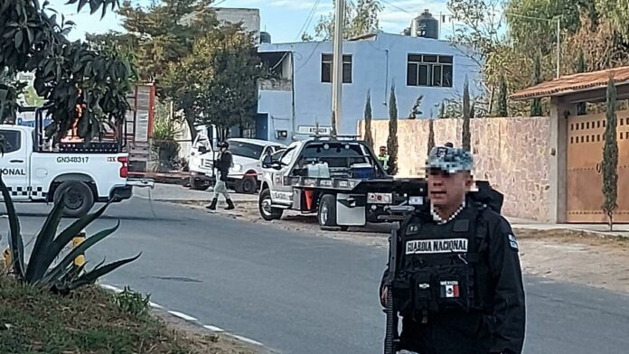 Un muerto y siete detenidos deja una balacera en Cazadero, SJR