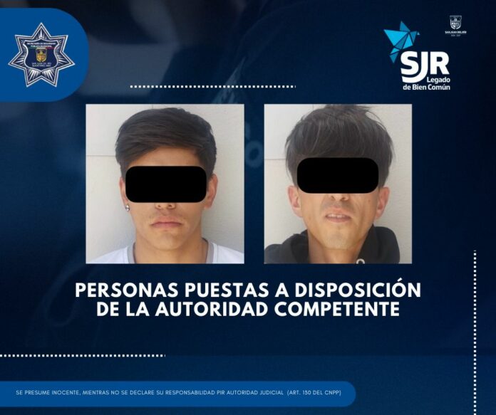 Detienen a dos personas por presunto robo en supermercado en San Juan del Río