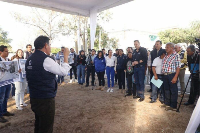 Roberto Cabrera y Mauricio Kuri entregan obras para mejorar la calidad de vida en SJR