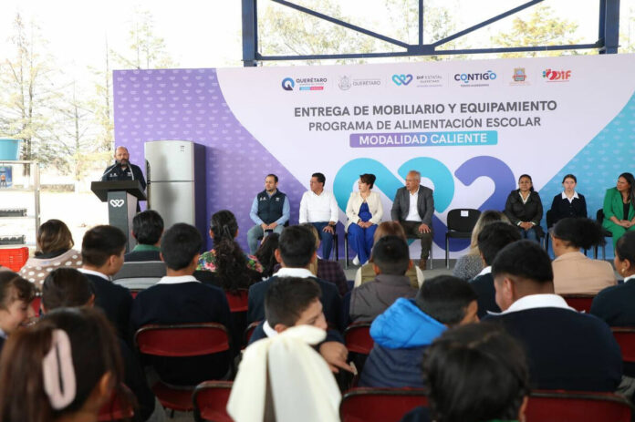 DIF Estatal entrega equipamiento para aulas de cocina escolares en seis municipios