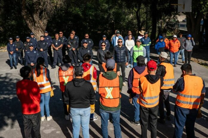 Infractores realizan trabajos a favor de la comunidad en la Ribera del Río